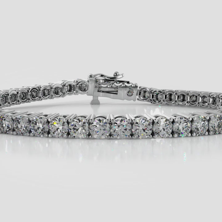 Classic Four Prong Tennis Bracelet