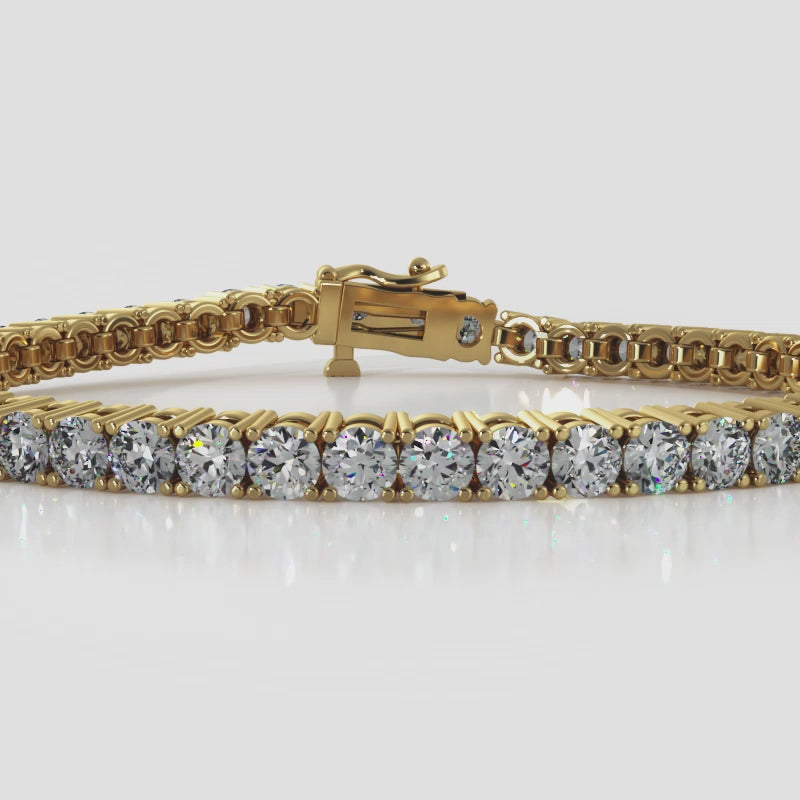 Classic Four Prong Tennis Bracelet